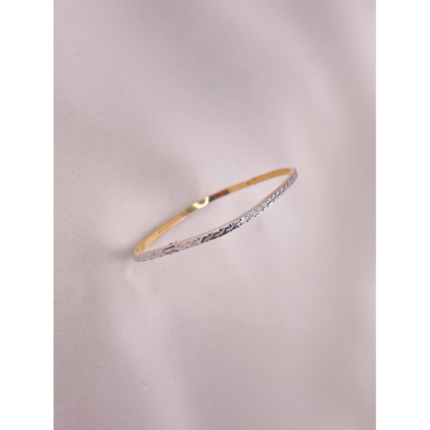 Bracelete Algema Dois Tons