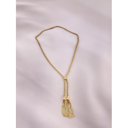 Colar Modelo Gravatinha Malha Palmerinha