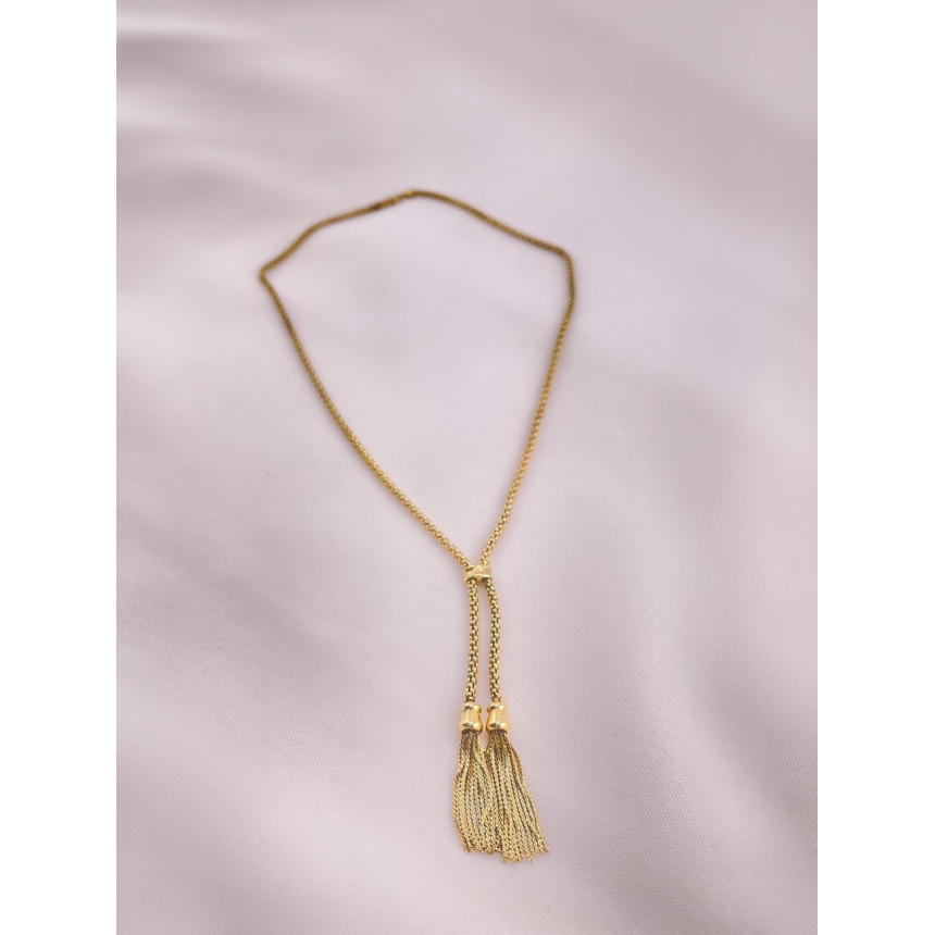 Colar Modelo Gravatinha Malha Palmerinha