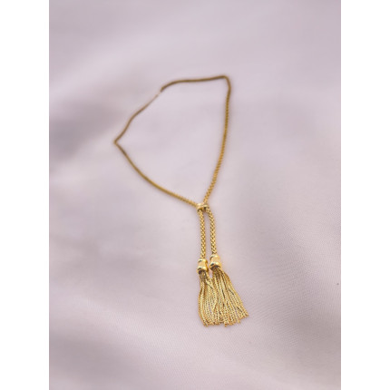 Colar Modelo Gravatinha Malha Palmerinha