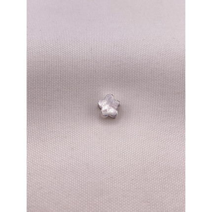 Pingente Flor Ouro Branco