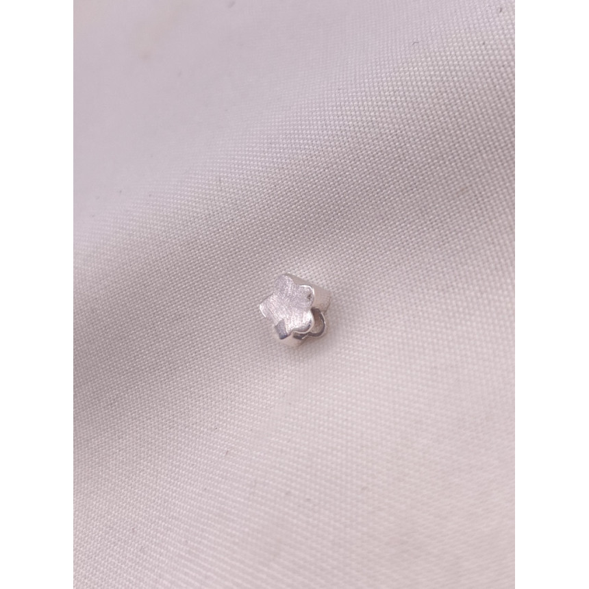 Pingente Flor Ouro Branco