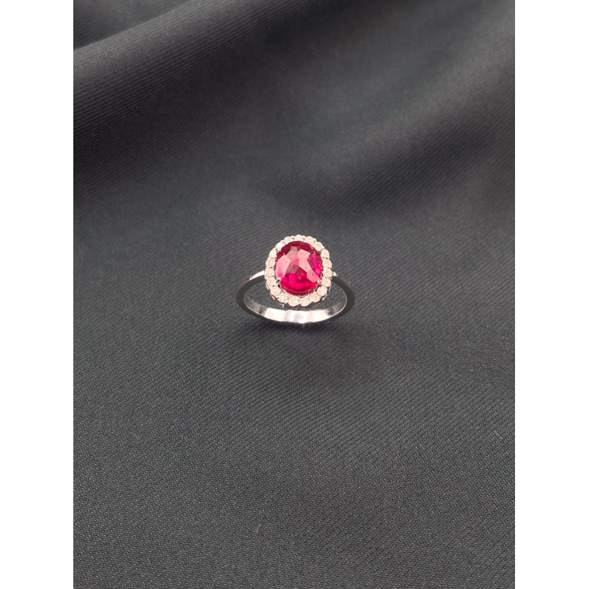 Anel Rubilita com Diamantes