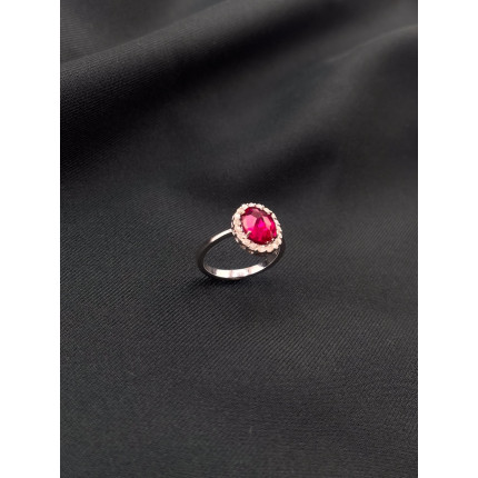 Anel Rubilita com Diamantes
