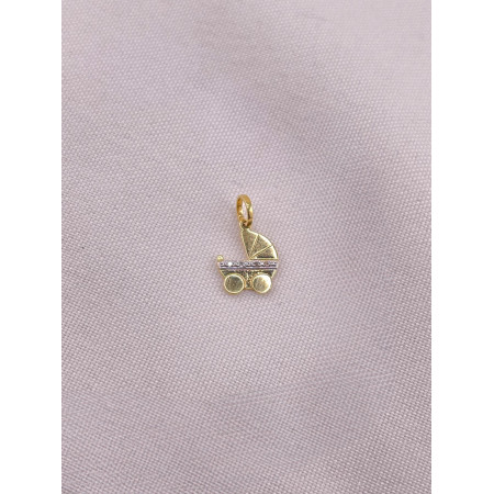 Pingente Carrinho de Bebê