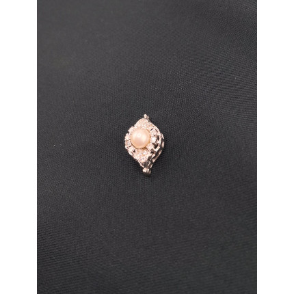 Pingente Pérola e Diamantes