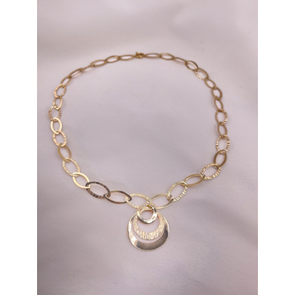 Colar Elos Alongados