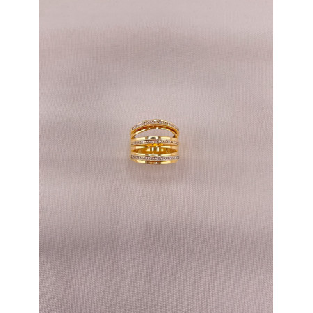 Anel Aros de Diamantes