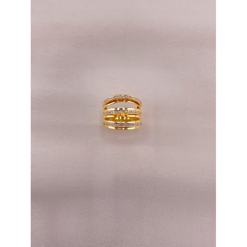 Anel Aros de Diamantes