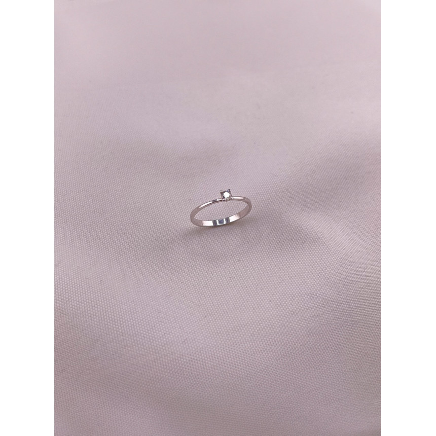 Anel Solitário Cartier