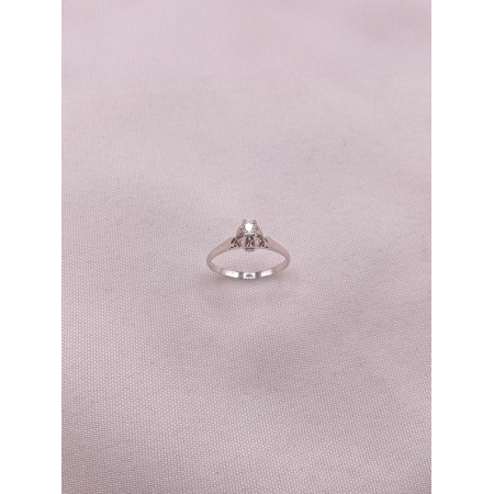 Anel Solitário Cálice