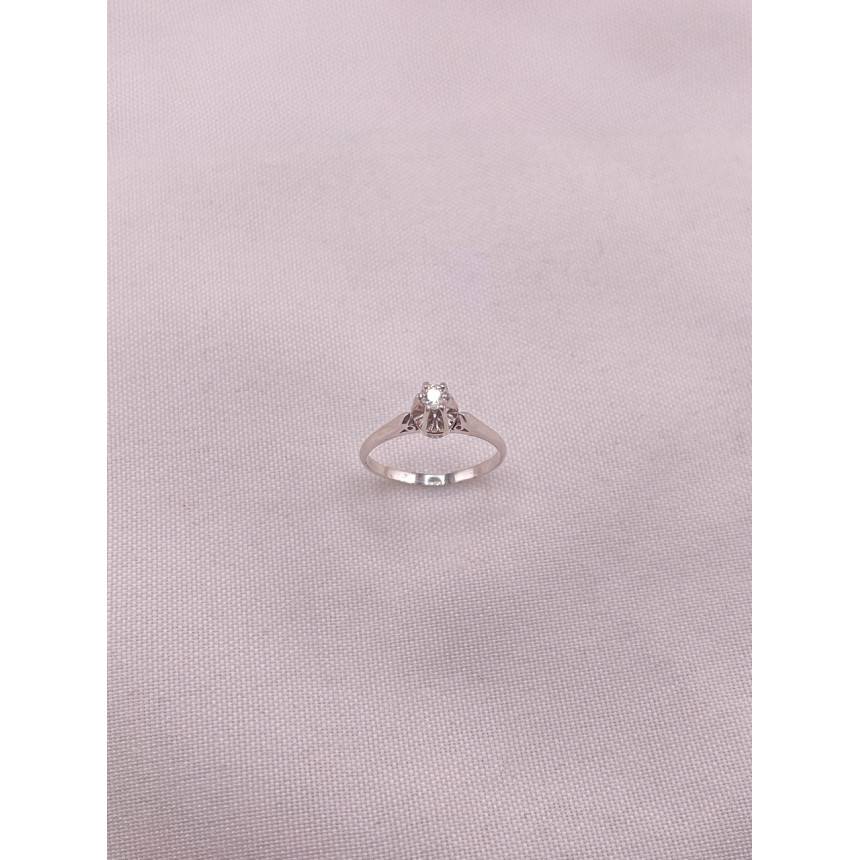 Anel Solitário Cálice