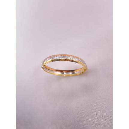 Bracelete Algema Três Tons Escrava