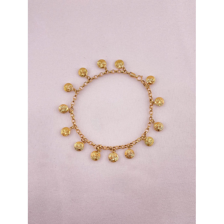 Pulseira Berloques de Medalhas