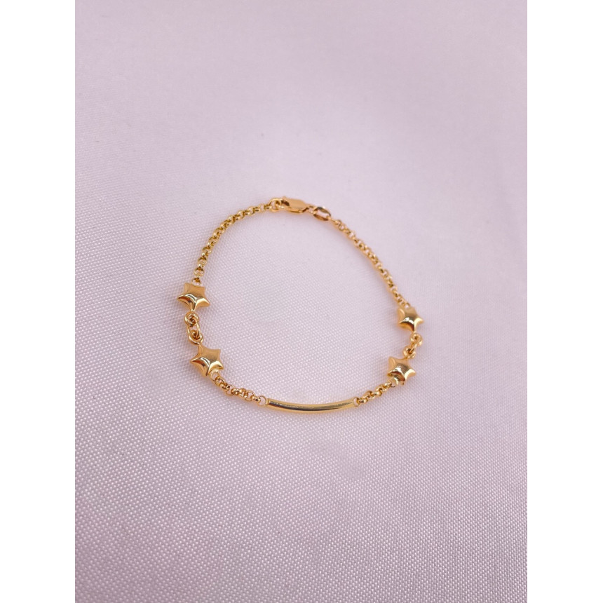Pulseira com Estrelas
