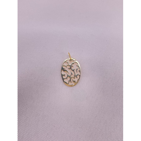 Pingente Medalha Estilizada