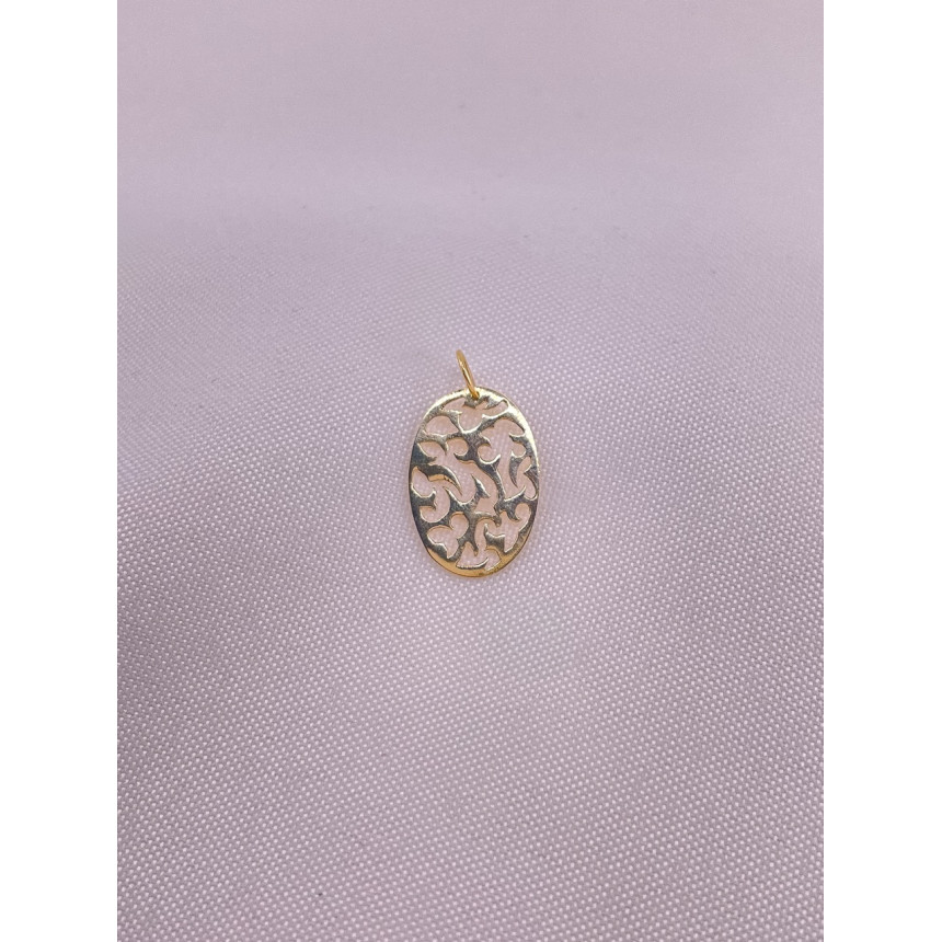 Pingente Medalha Estilizada