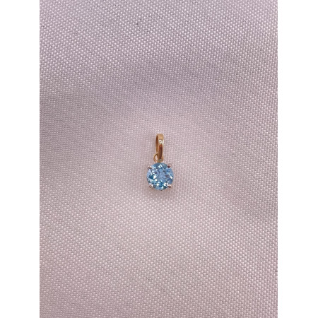 Pingente Topázio Azul