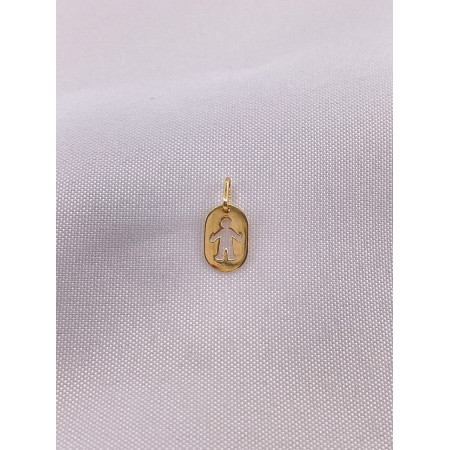 Pingente Placa Menino