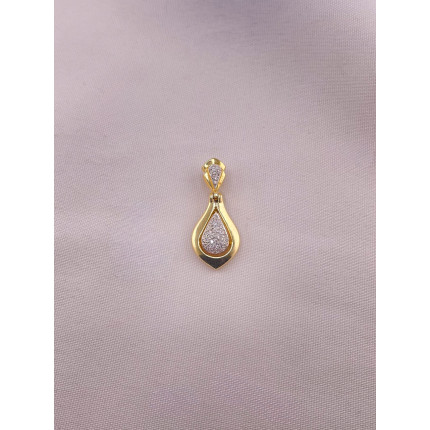 Pingente Gota de Diamantes