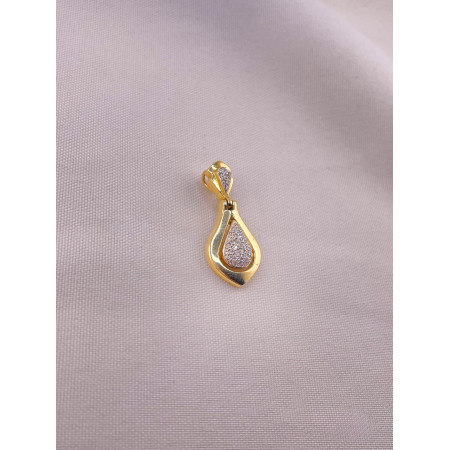 Pingente Gota de Diamantes