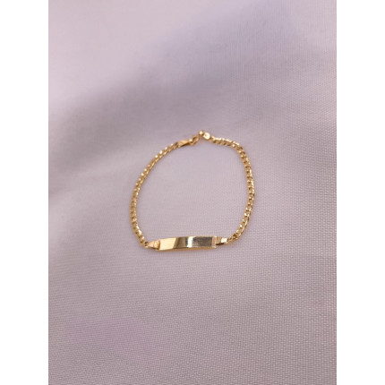 Pulseira Placa Personalizável Infantil