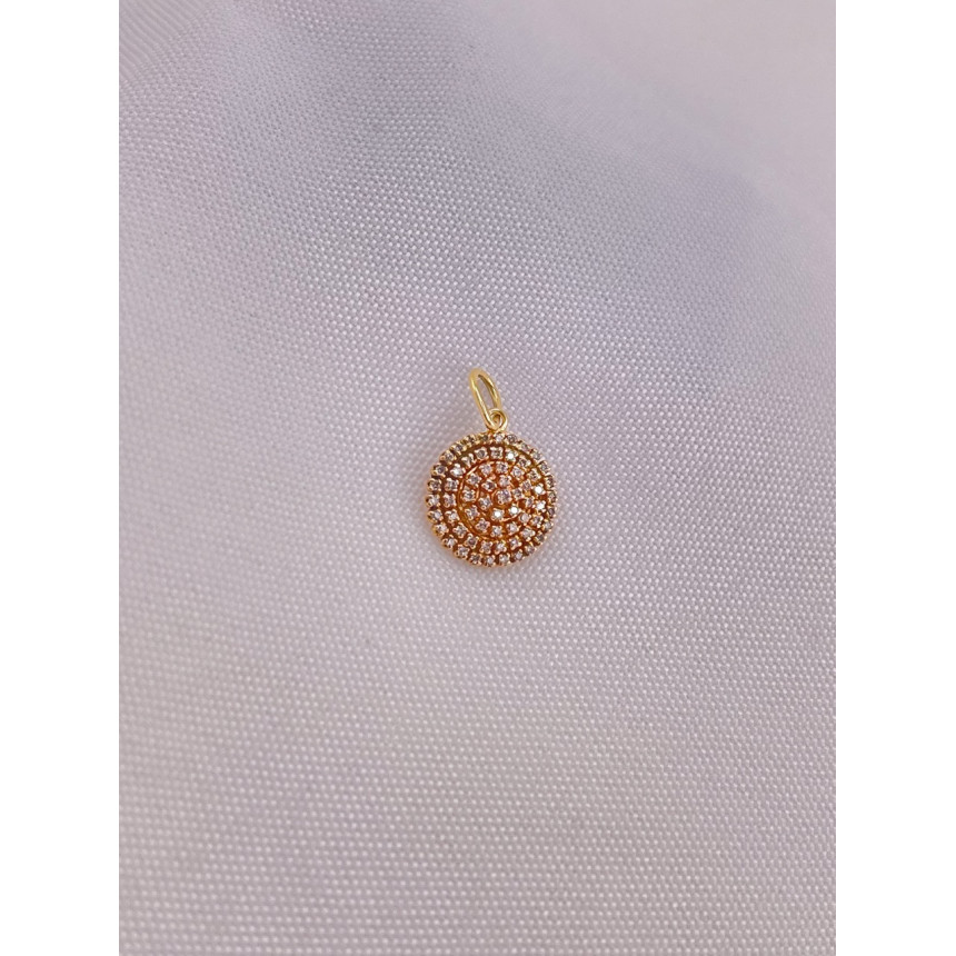 Pingente Mandala de Diamantes