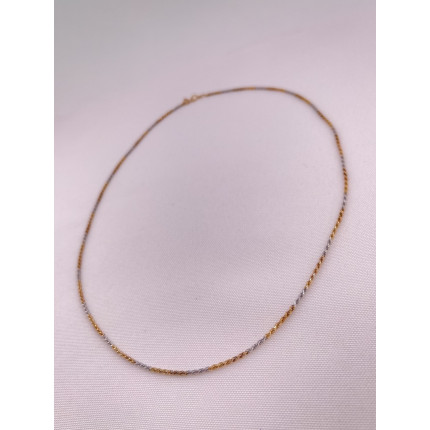 Corrente Malha Corda Três Tons