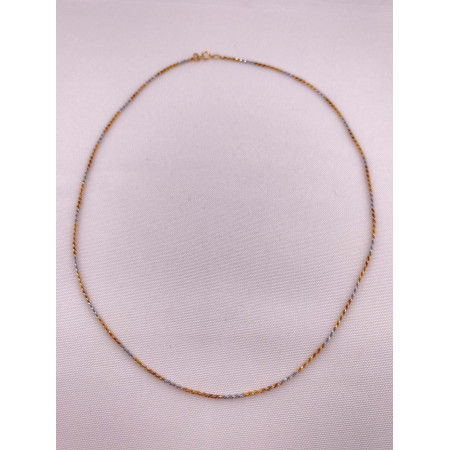 Corrente Malha Corda Três Tons