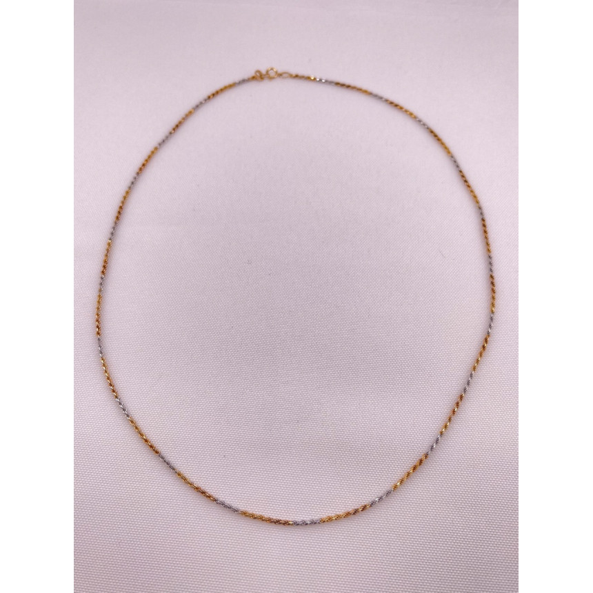 Corrente Malha Corda Três Tons