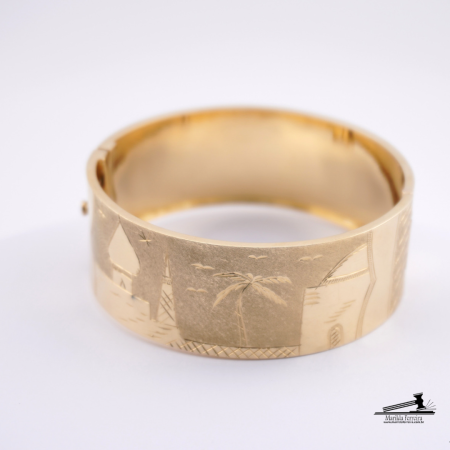 Bracelete Escrava Ouro Amarelo