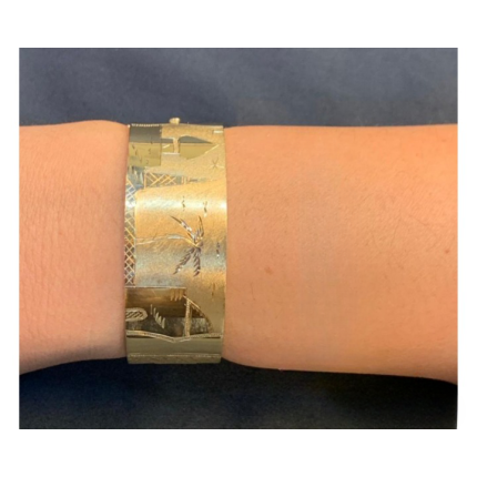 Bracelete Escrava Ouro Amarelo