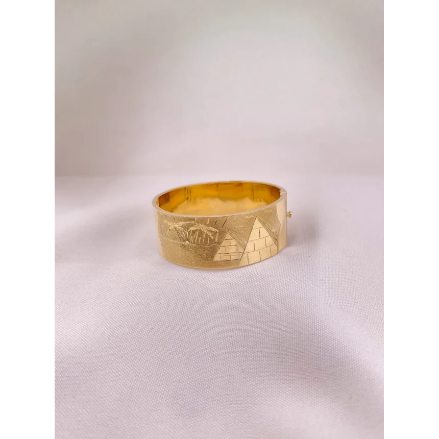 Bracelete Escrava Ouro Amarelo