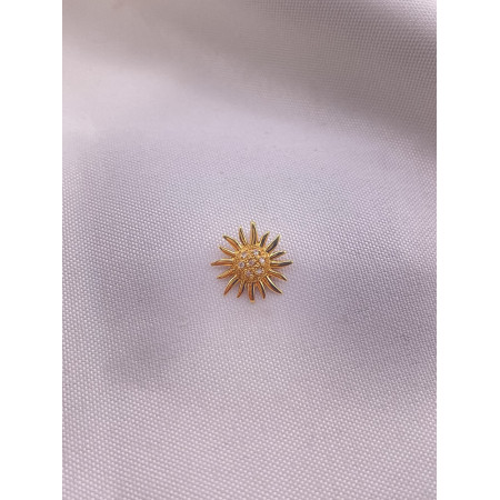 Pingente Sol com Diamantes