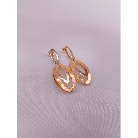 Brincos Alongados com Diamantes