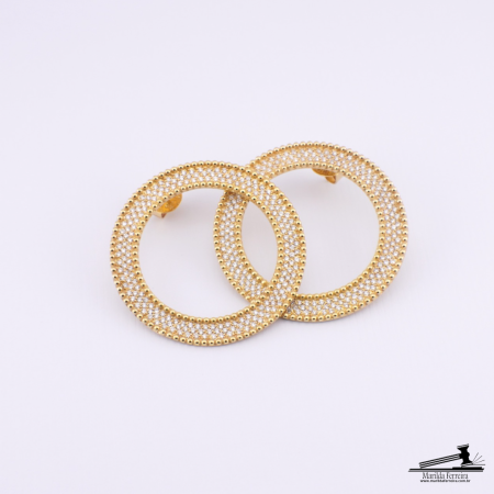 Brincos Argola Frontal