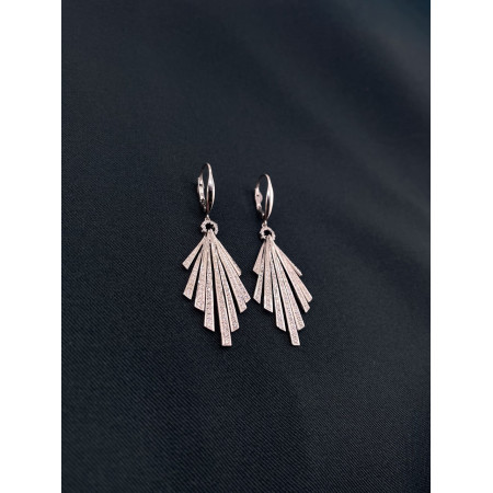 Brincos Alongados com Diamantes