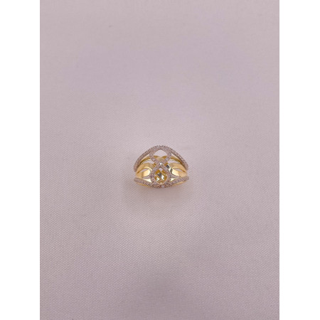 Anel Infinito com Diamantes