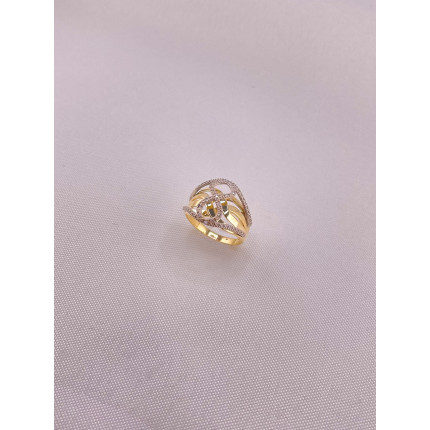 Anel Infinito com Diamantes