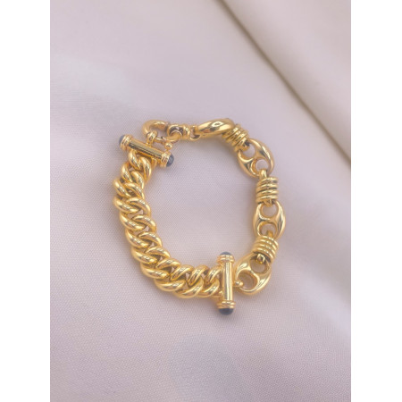 Pulseira Grumet e Elos Gucci