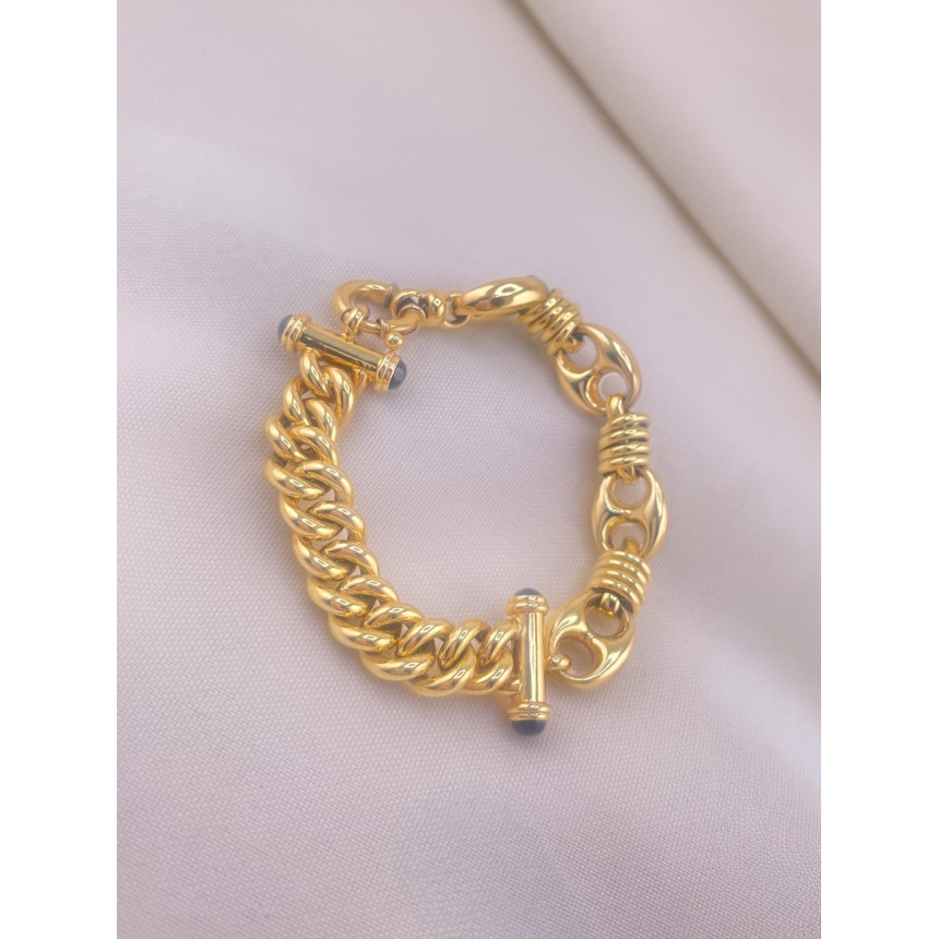 Pulseira Grumet e Elos Gucci