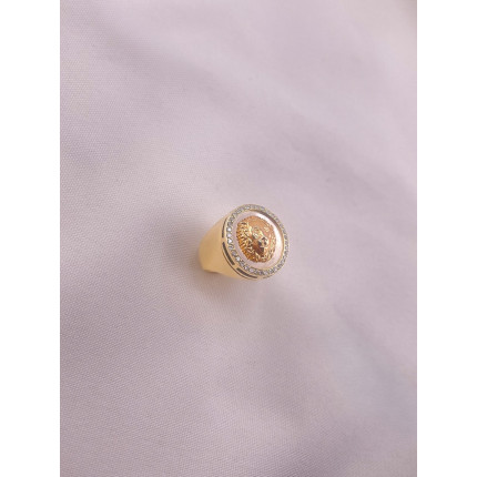 Anel Medalha Leão