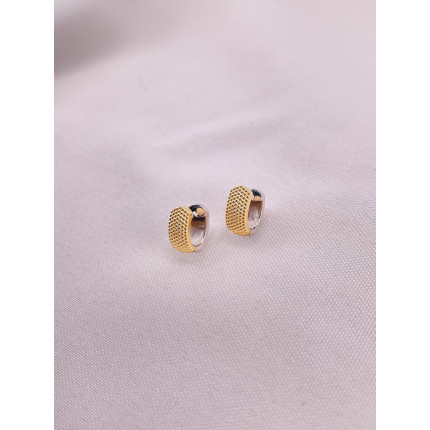 Brincos Argola Dupla Face