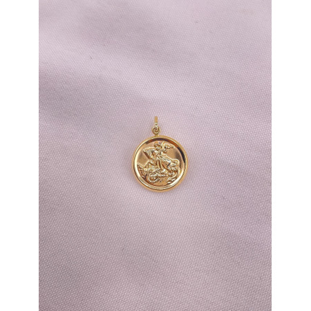 Pingente Medalha São Jorge