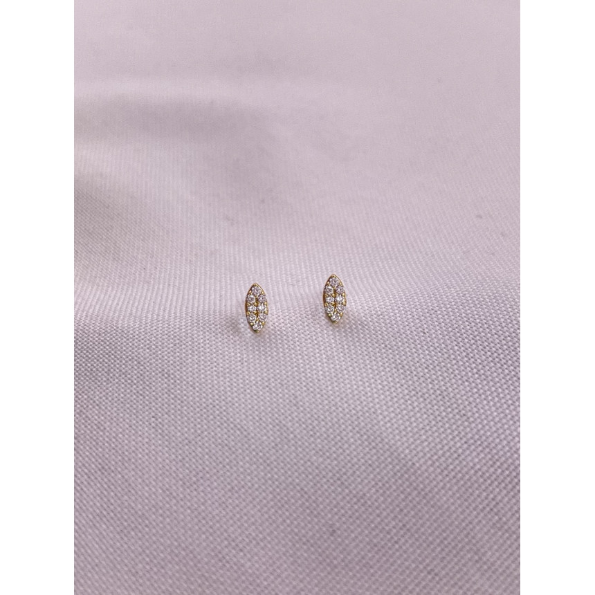 Brincos Gota de Diamantes