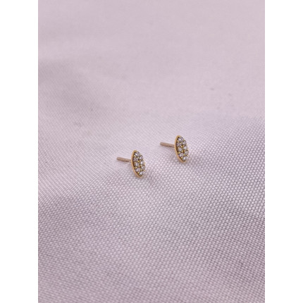 Brincos Gota de Diamantes