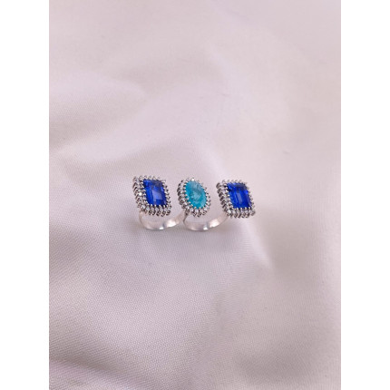 Anel Topázios e Turmalina