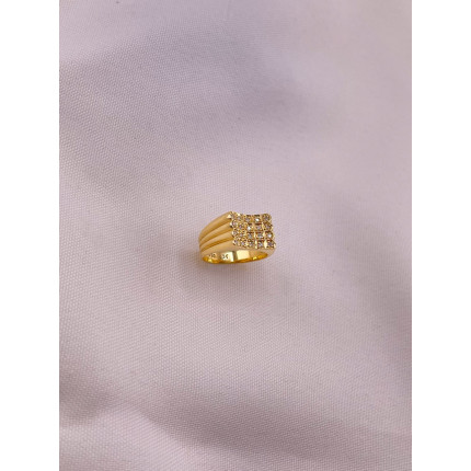 Anel Pavê Diamantes