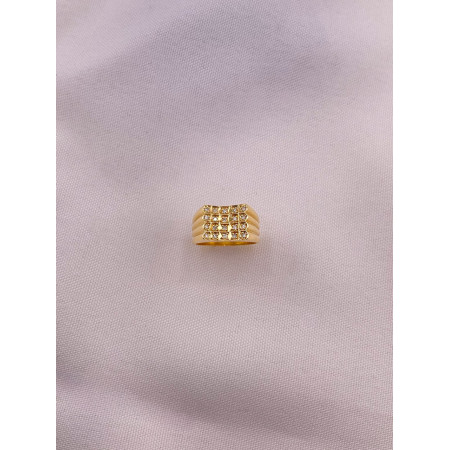 Anel Pavê Diamantes