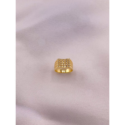 Anel Pavê Diamantes